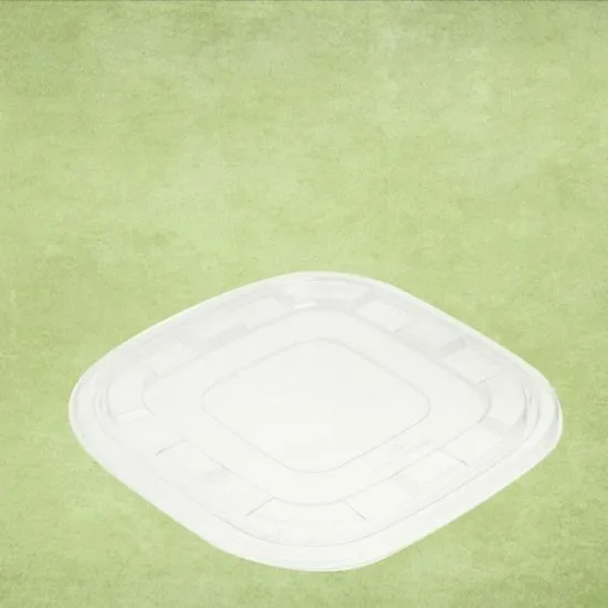 Rpet Lid For Square Bowls 350-500ml X 300