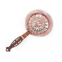 Copper Plated Skull Strainer