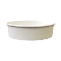 26oz Compostable White Salad Bowl X300
