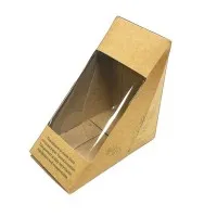 Kraft Deep Fill Sandwich Wedge X 500