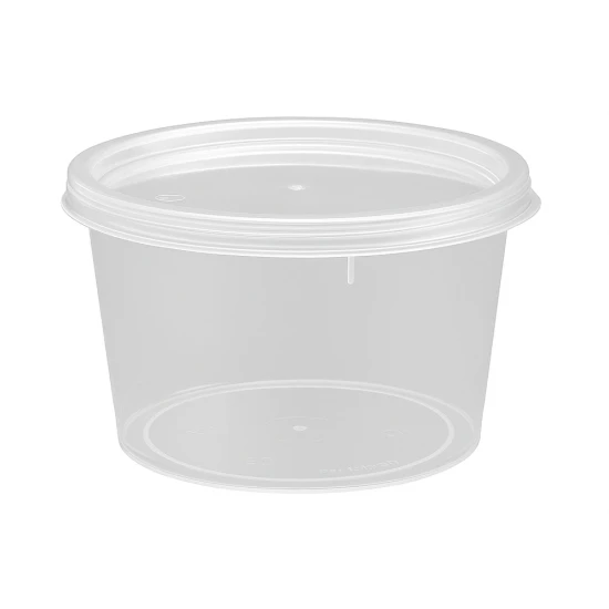 Microwave Container 8oz + Lid X 2
