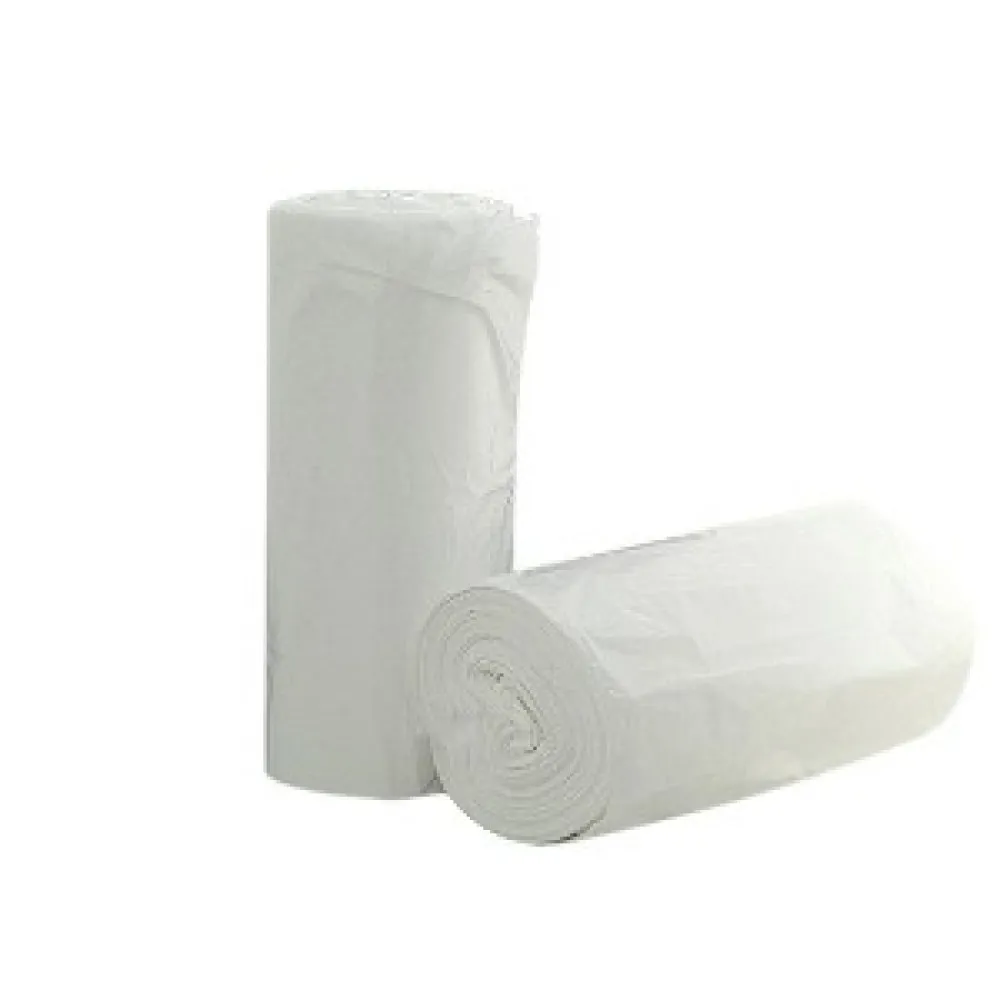 50 Ltr White Bin Liner (12x25x30'') X 500