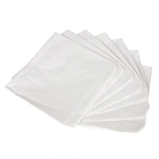 White Greaseproof Quarter Pounder Bag X 1000
