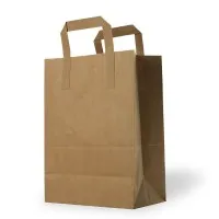 Kraft Carrier Bag Medium X 250