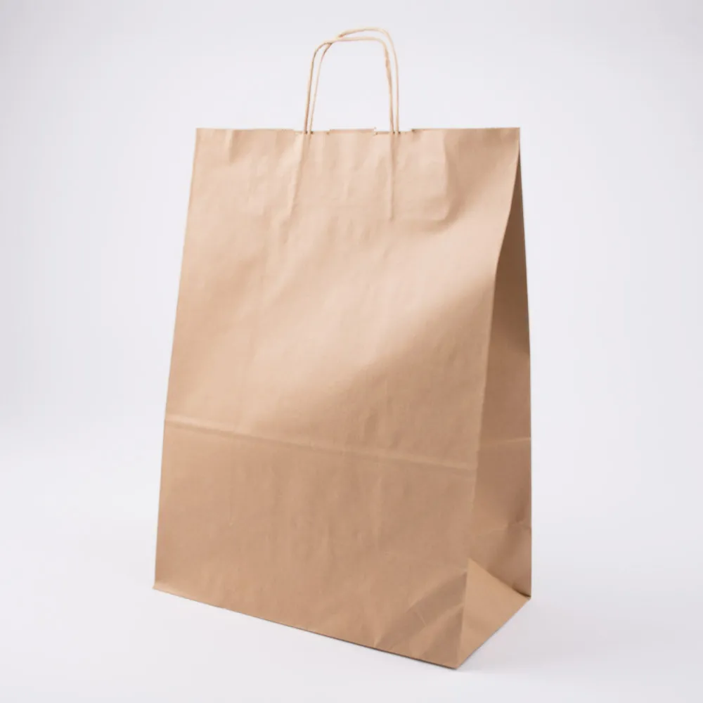 Kraft Twist Handle Bags Large X 250
