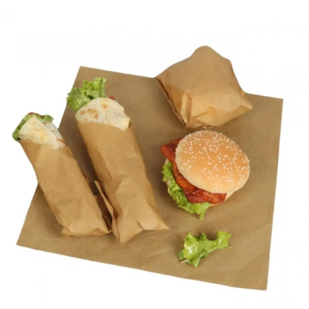 Brown Greaseproof Sheets 325x425mm  X1000
