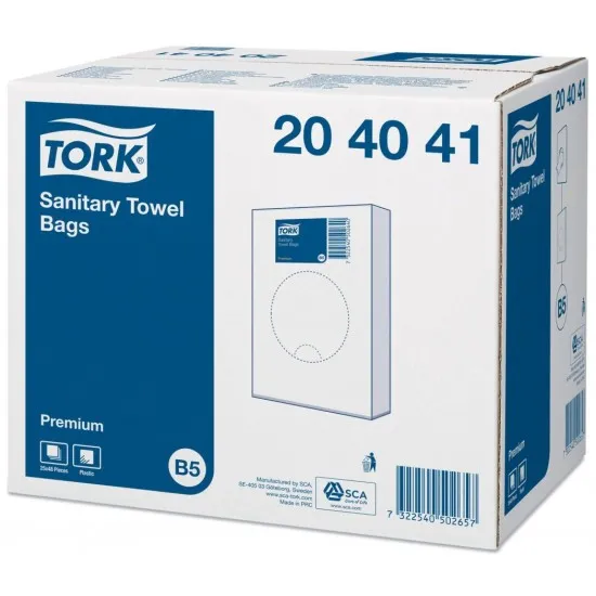 Tork Sanitary Towel Bag Premium 25 Bags X48 (1200)