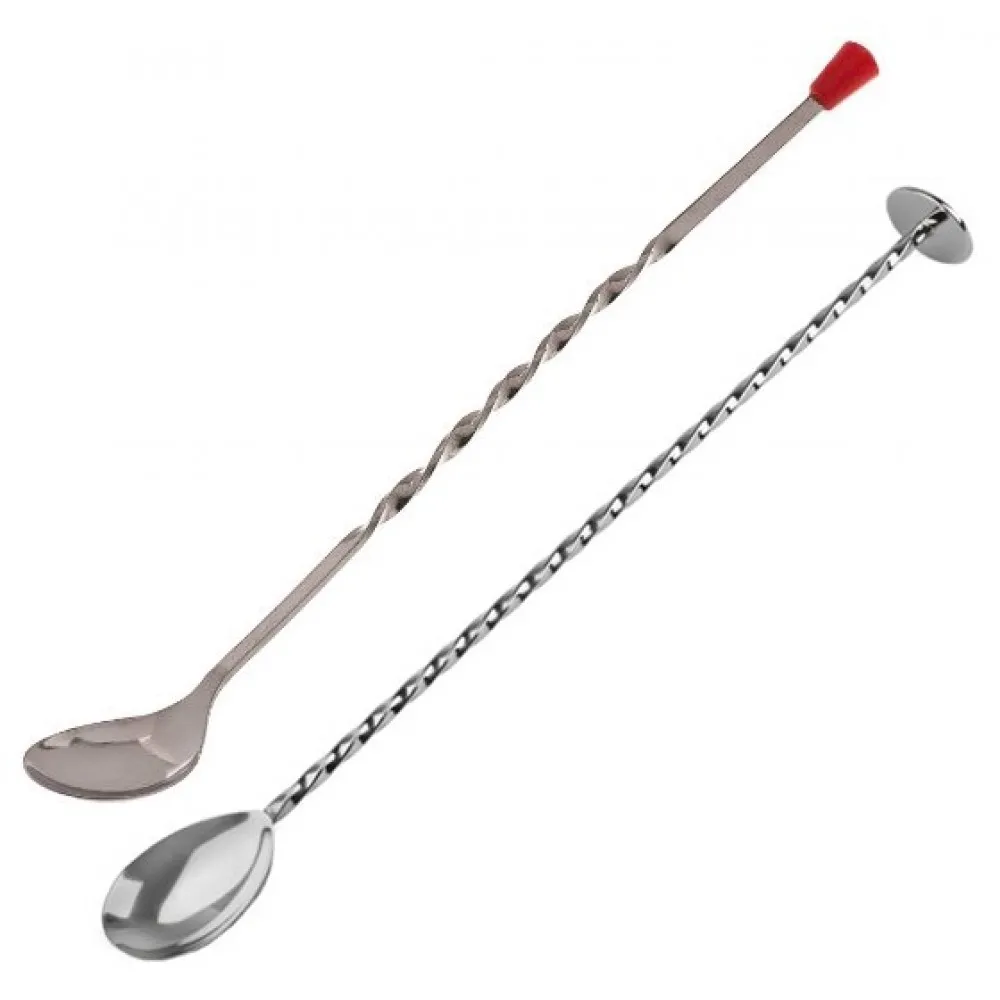 Cocktail Mixing Spoon Twist Disk S/s 11''