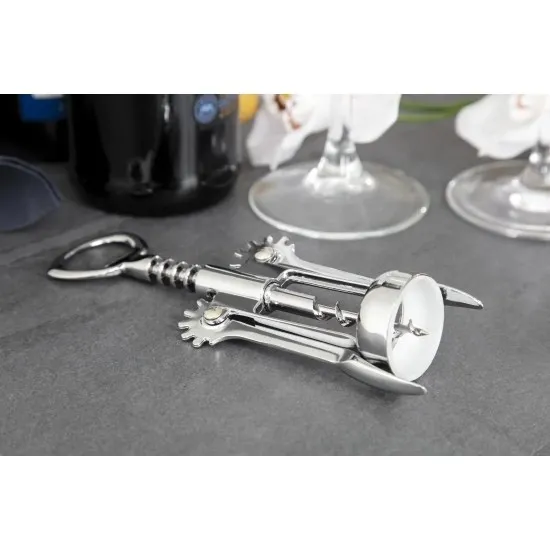 Double Lever Wine Opener Stainless Steel Heavy Duty