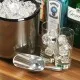 Aluminium Ice / Flour Scooper with a Glass Of Cola Beside it Filled with Ice