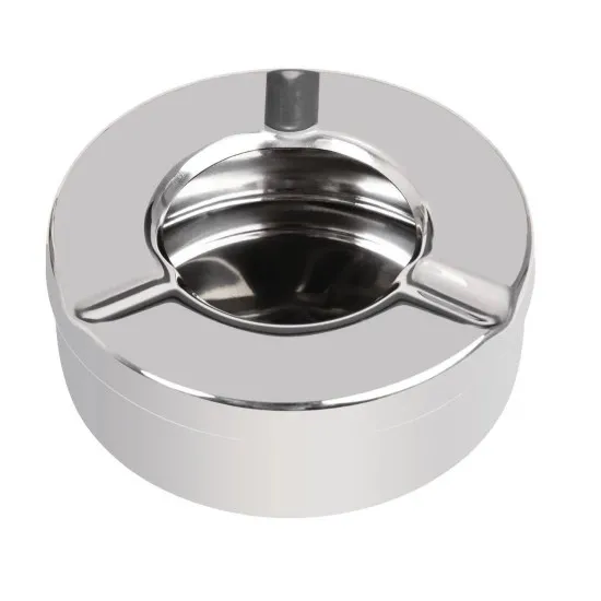 One Black and One Silver Windproof Ashtray 