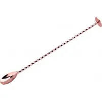 Copper Cocktail Mixing Spoon 10.5''
