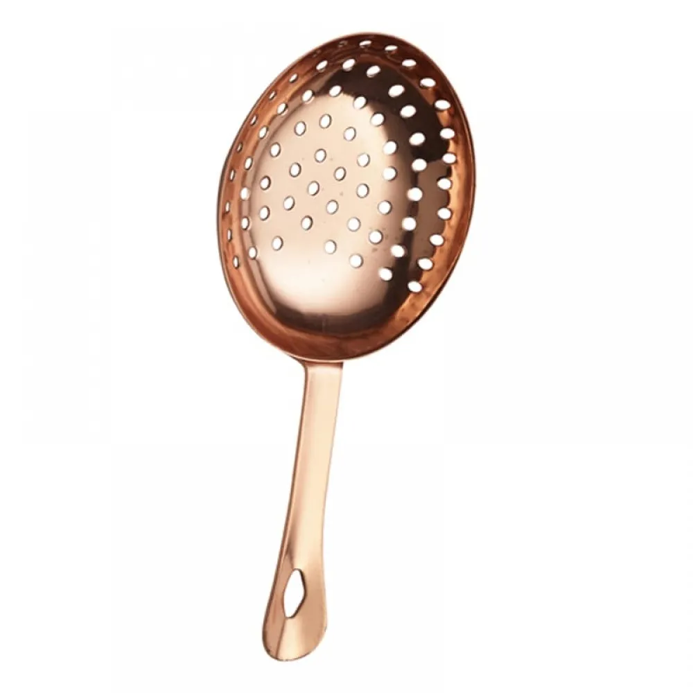 Copper Plated Julep Strainer