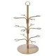 Cocktail Tree Gold Holds 9 Glasses