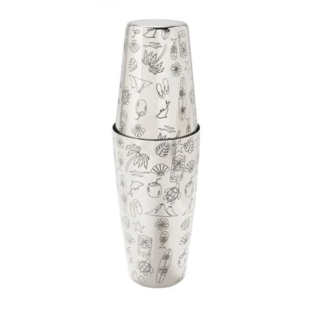 Tiki S/s Tin Tin Cocktail Shaker 28oz/18oz