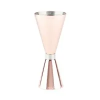 Slim Banded Jigger Copper 25/50ml