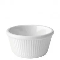 Melamine Ramekin White 4oz X 6