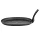 Black Sizzle Platter Small Oval 