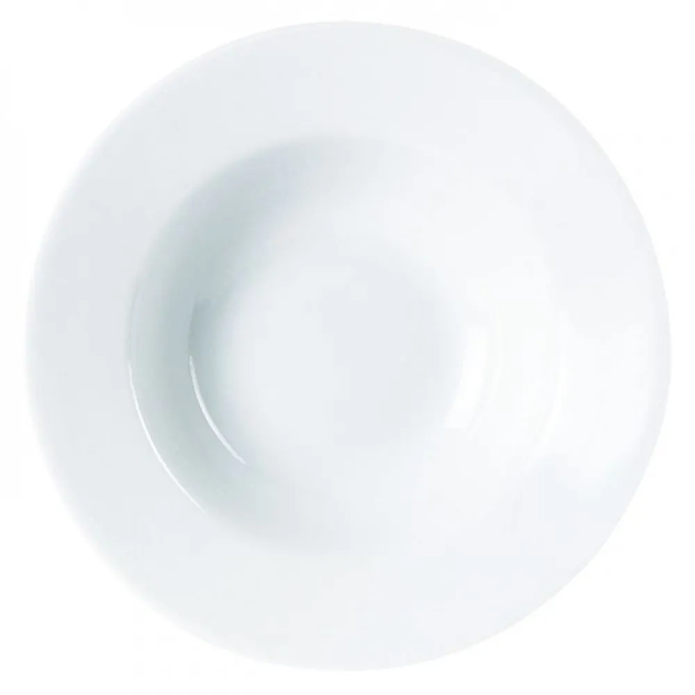 Porc Winged Pasta Plate 25cm X 6