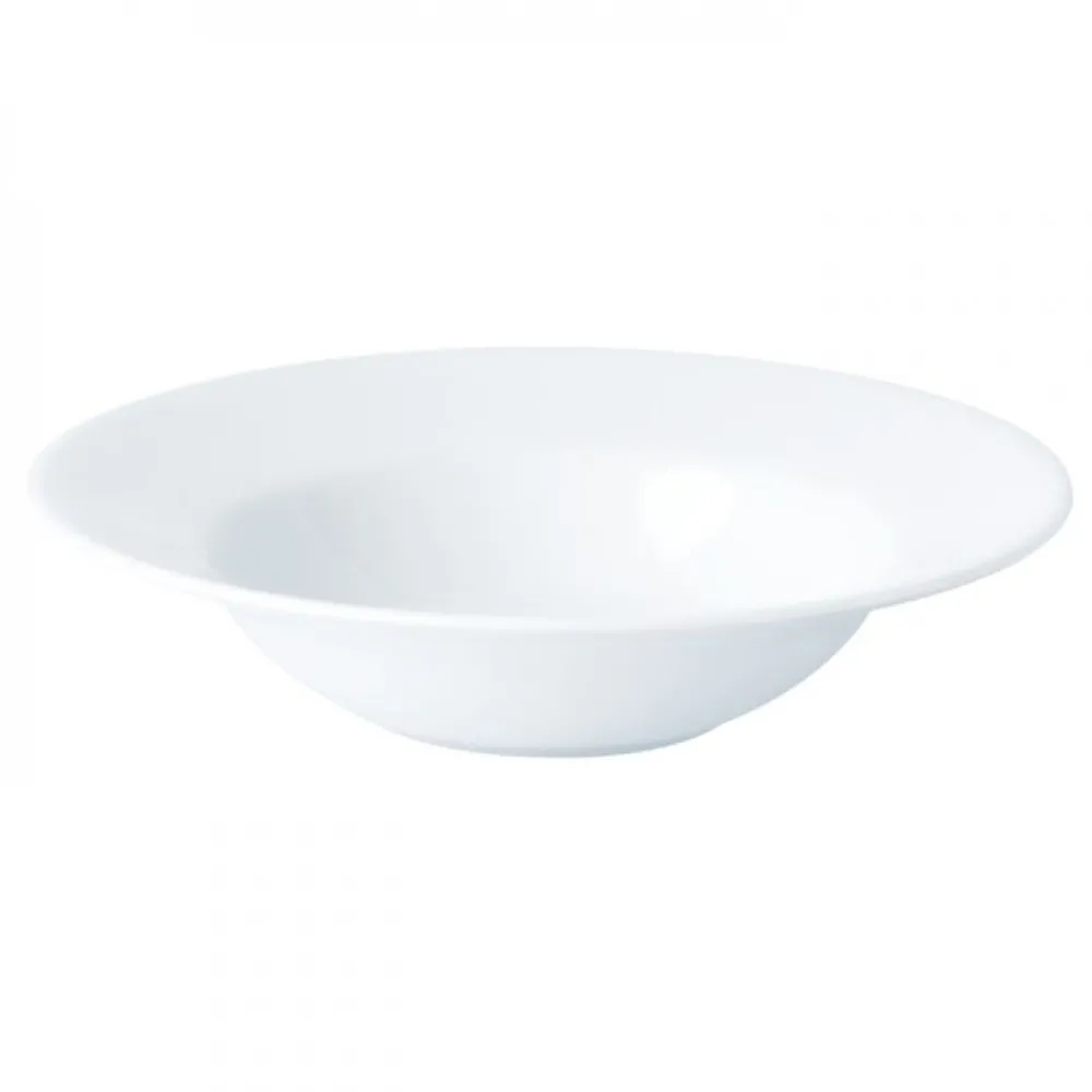 Porc Winged Pasta Plate 25cm X 6