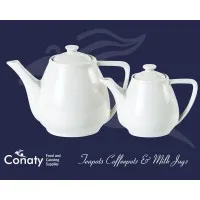 Porc Contemporary Coffee Pot 23oz X 6