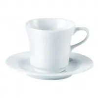 Porc Tall Tea Cup 7oz X 6
