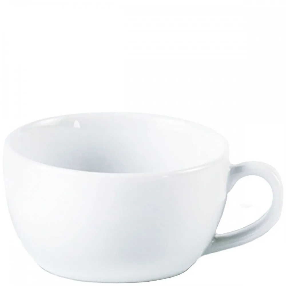 Porc Bowl Shaped Cappucino Cup 12oz X 6