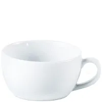 Porc Bowl Shaped Cappucino Cup 12oz X 6