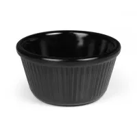 Melamine Ramekin Black 1oz X 12