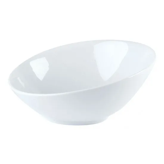 Porc Standard Angled Bowl 23cm