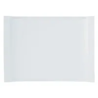 Porc Handled Rect Platter 28 X 20cm X 6