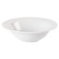 Porc Stone Rimmed Fruit Bowl 16cm X 6