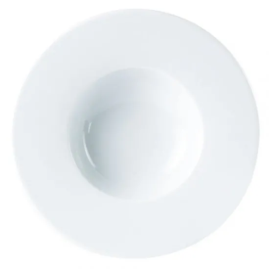 Porcelite Wide Rim Pasta Plate 30cm X 6