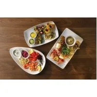 Simply Tear Shaped Platter 36cm X 4