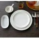 Porcelite Standard  Narrow Rim Plates