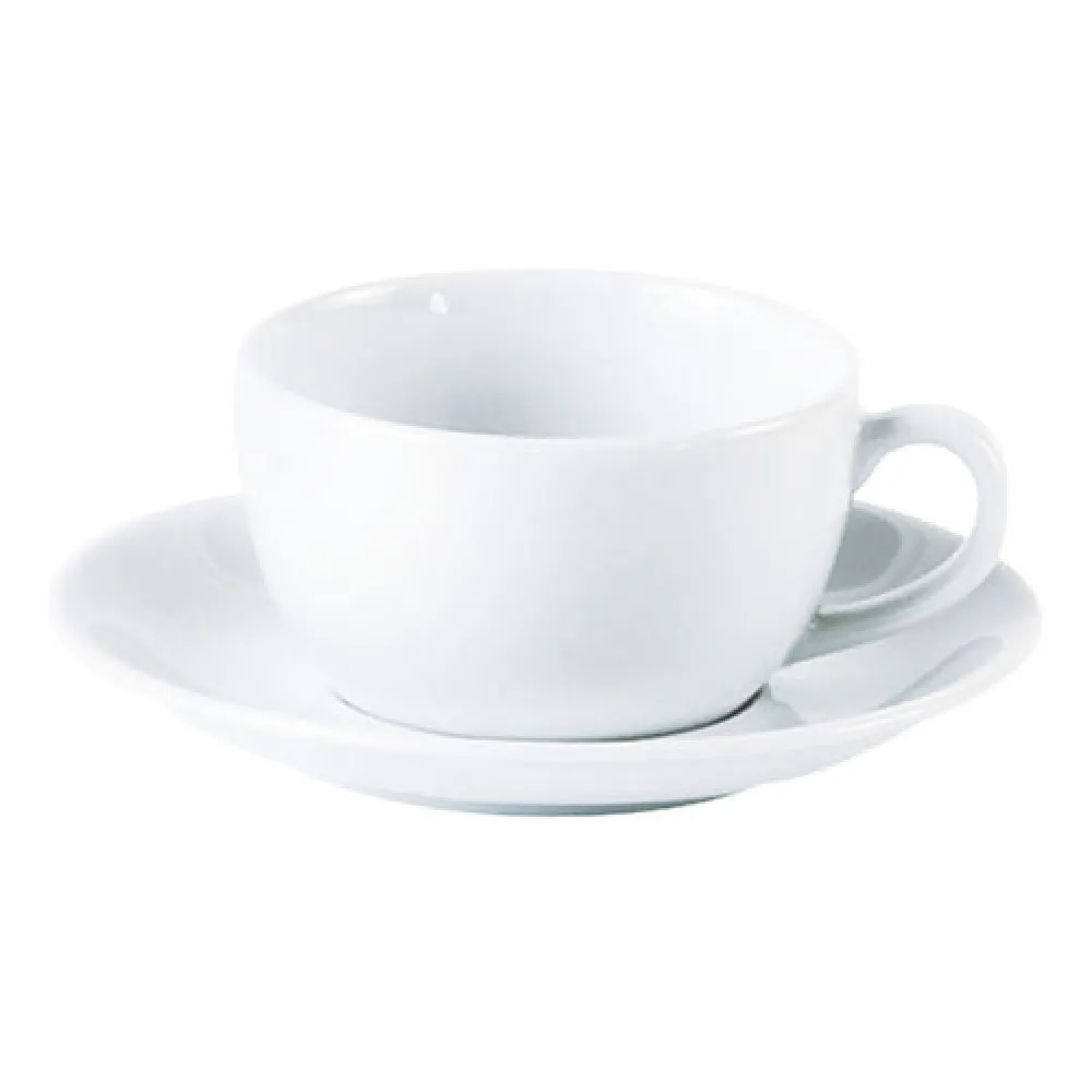 Porc Bowl Shape Cappucino Cup 16oz X 6