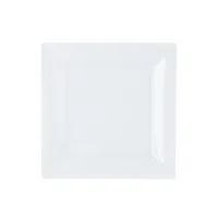 Porc Deep Square Plate 21 X 21cm X 6