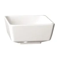 Melamine Sq Float Bowl White 5''x5