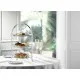 White Classic Vine Tea Saucer