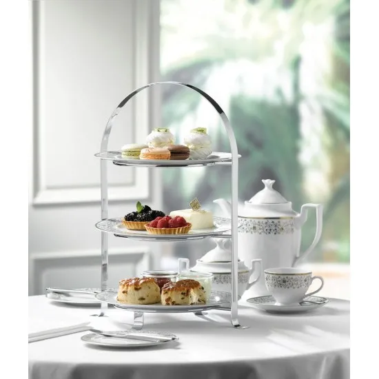 Classic Vine Tea Cup With Gold Rim 170cc 6oz 