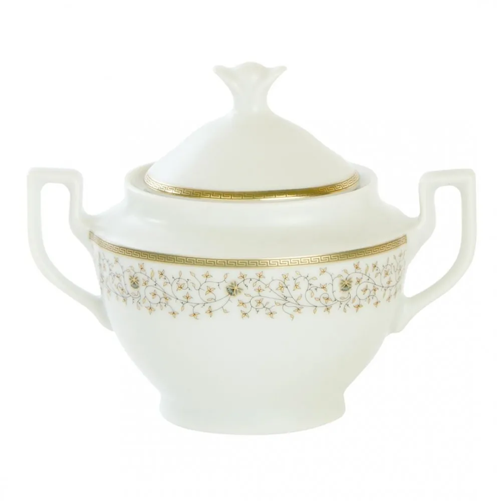 Classic Vine Sugar Bowl With Lid 30cl X 6