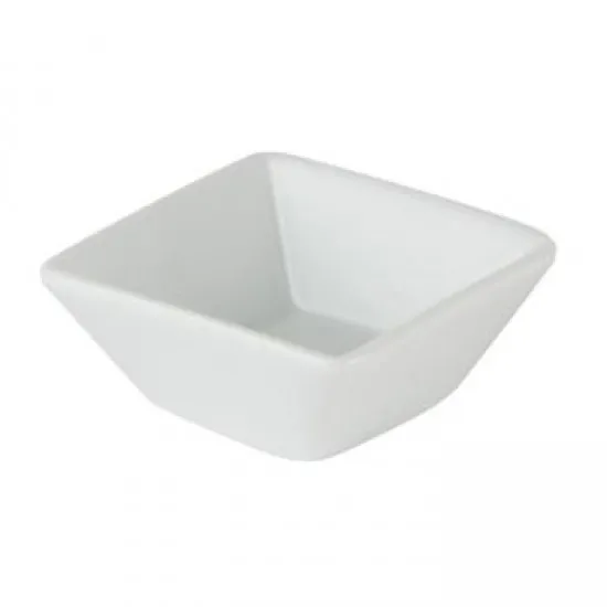 Porcelite Twist 6cm Dip Dish X 6