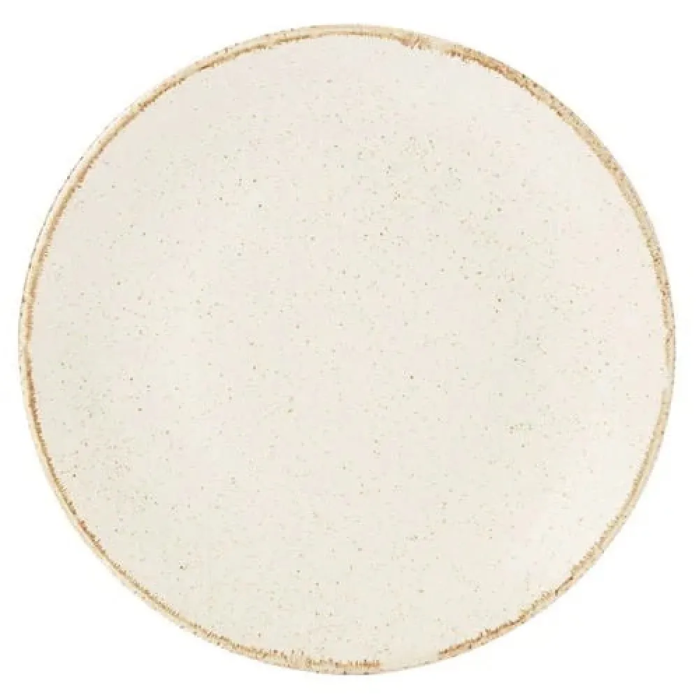 Seasons Oatmeal Coupe Plate 18cm X 6