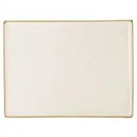 Seasons Oatmeal Rect Platter 35 X 26cm X 6