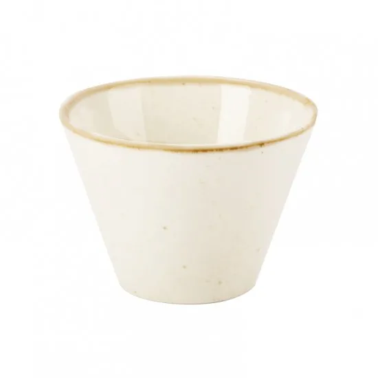 Seasons Oatmeal Conic Bowl 9cm X 6