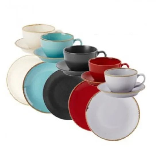 Cream Seasons Oatmeal Saucer 16cm