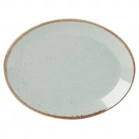 Seasons Stone Oval Plate 30 X 23cm X 6