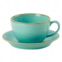 Seasons Sea Spray Saucer 16cm X 6