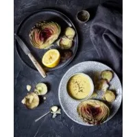 Seasons Graphite Pizza Plate 32cm X 6