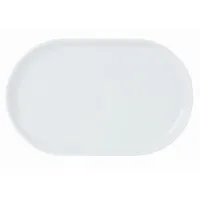 Porc Narrow Oval Plate 30 X 15cm X 6